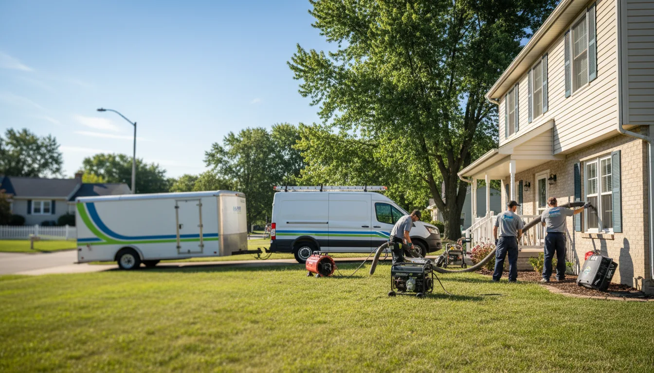 Flooded Basement Restoration And Cleanup With Repair in Barnesville, MD near me